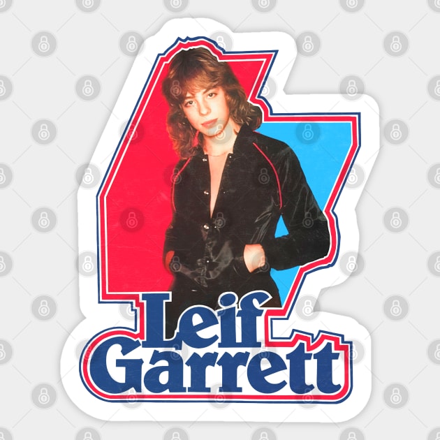 Leif Garrett Sticker by unknown_pleasures